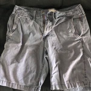 American Eagle prep length shorts